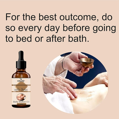 Oilanic Belly Button Oil – 100% Natural & Organic (30ml)